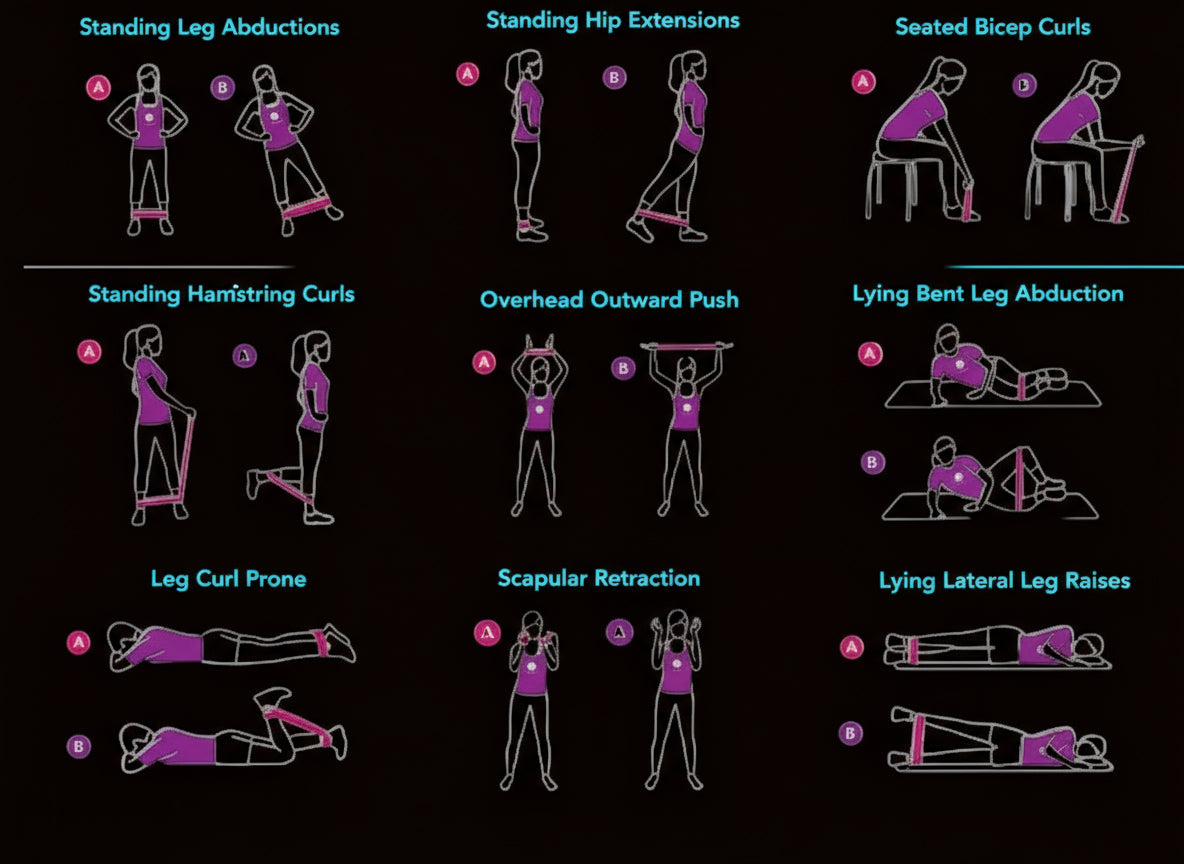 ABG Resistance Bands Set – Train everywhere, Strengthen anywhere