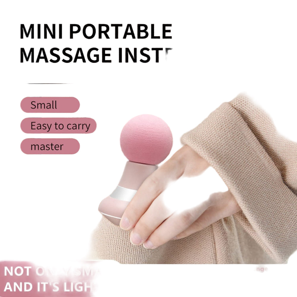 Electric Mini Handheld Massage Gun 6 Speed Vibration Fitness Massager